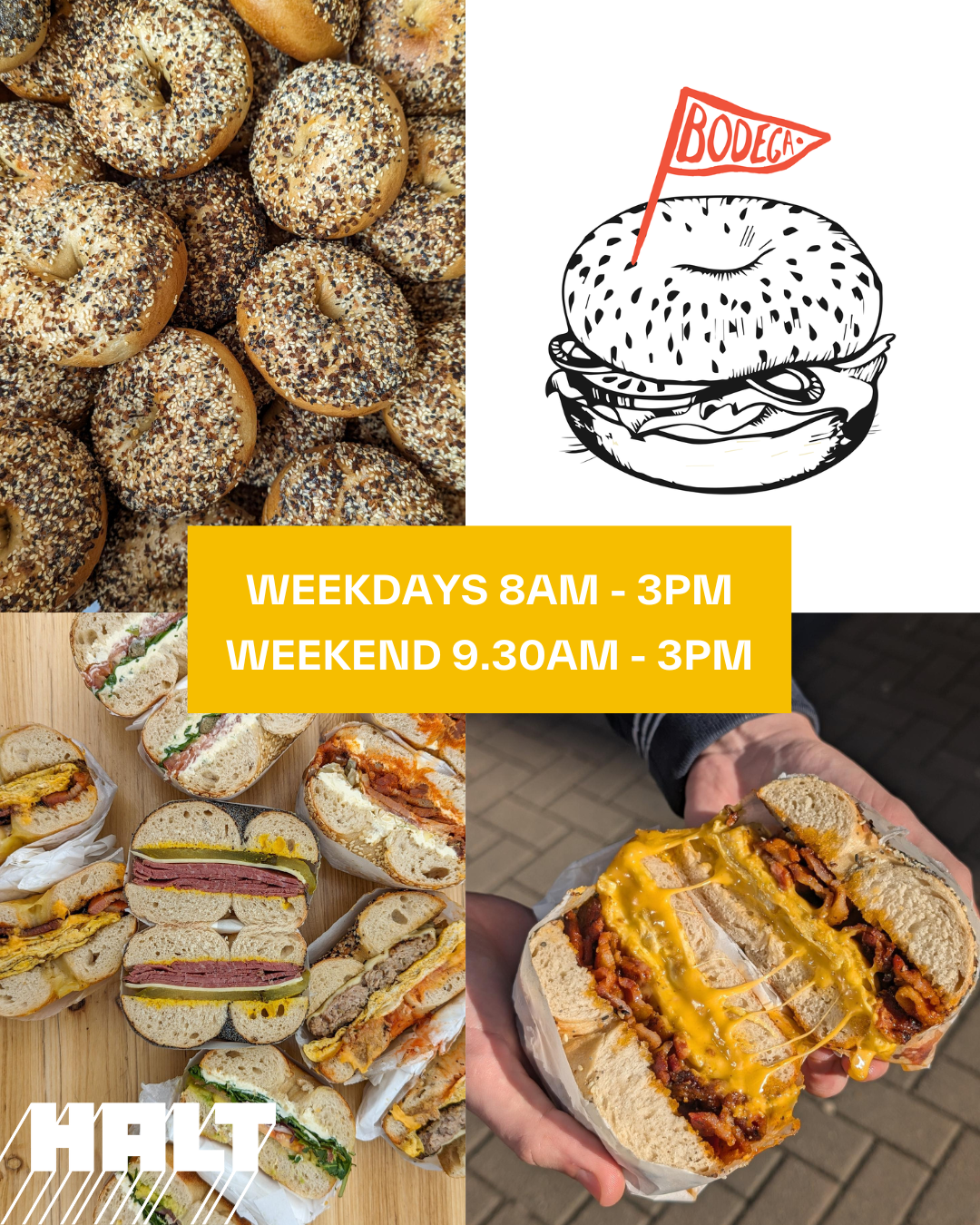 Bodega Bagels Opening Hours