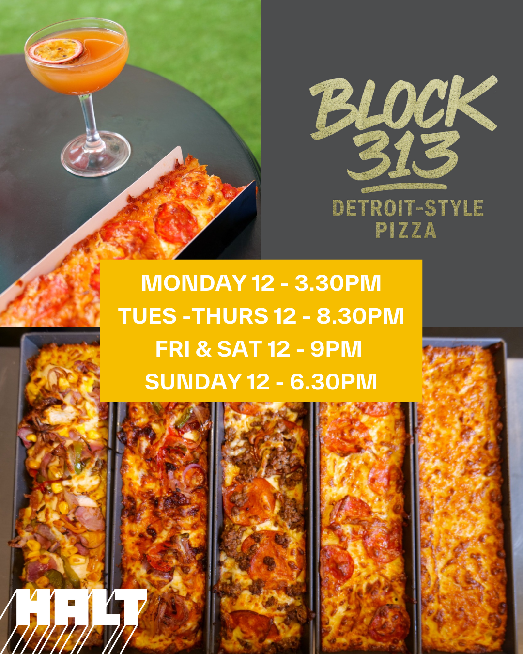Block 313 new opening hours