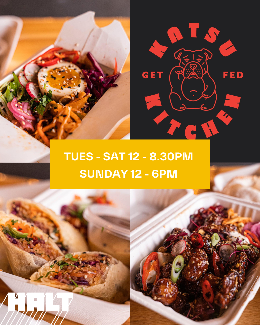 Katsu Opening Hours